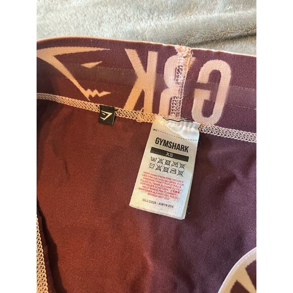 GymShark XS Workout Legging‎ Bundle of 2 Weight Lifting Pilates Yoga compression - Picture 6 of 6